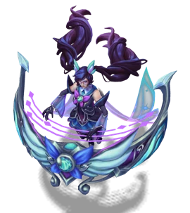 Star Guardian Sona Tanzanite chroma