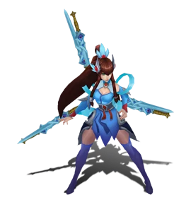 Divine Sword Irelia Aquamarine chroma