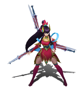 Divine Sword Irelia Ruby chroma