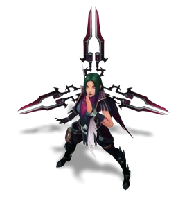 High Noon Irelia Obsidian chroma