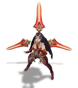 Sentinel Irelia Ruby chroma