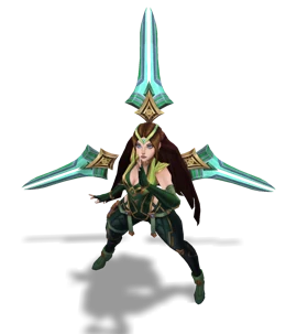Sentinel Irelia Emerald chroma