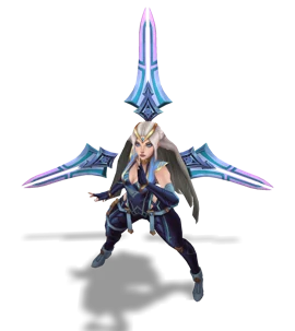 Sentinel Irelia Sapphire chroma