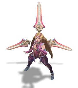 Sentinel Irelia Rose Quartz chroma