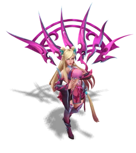 Mythmaker Irelia Rose Quartz chroma