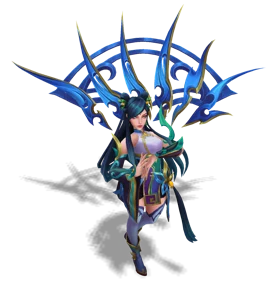 Mythmaker Irelia Sapphire chroma