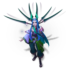 Spirit Blossom Irelia Turquoise chroma