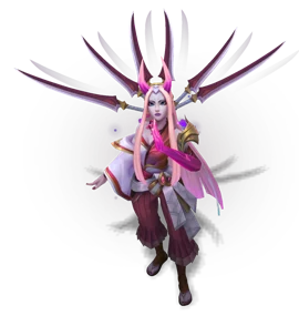 Spirit Blossom Irelia Rose Quartz chroma