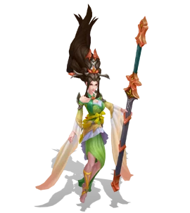 Sacred Sword Janna Peridot chroma