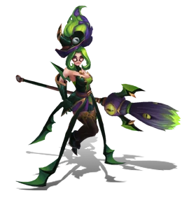 Bewitching Janna Emerald chroma