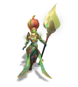 Battle Queen Janna Peridot chroma