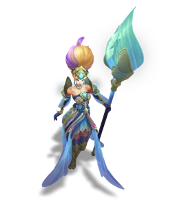 Battle Queen Janna Aquamarine chroma