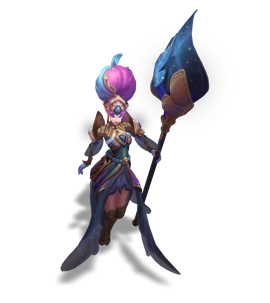 Battle Queen Janna Obsidian chroma