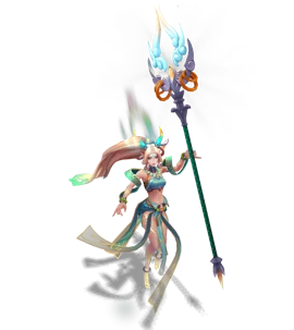 Heavenscale Janna Turquoise chroma