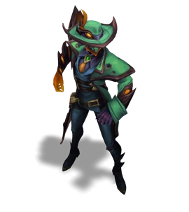 Crime City Nightmare Twisted Fate Emerald chroma