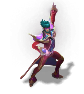 Space Groove Twisted Fate Ruby chroma