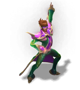 Space Groove Twisted Fate Emerald chroma