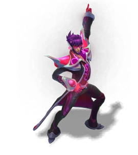 Space Groove Twisted Fate Obsidian chroma