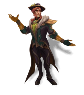 Victorious Twisted Fate Gold chroma