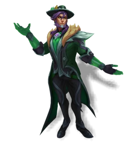 Victorious Twisted Fate Emerald chroma