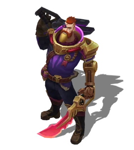 Dreadnova Gangplank Tanzanite chroma
