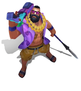 Pool Party Gangplank Amethyst chroma