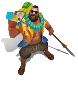 Pool Party Gangplank Citrine chroma