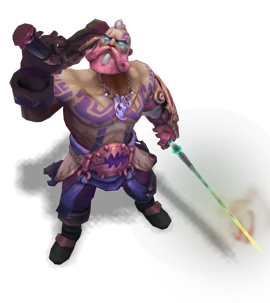 Gangplank the Betrayer Rose Quartz chroma