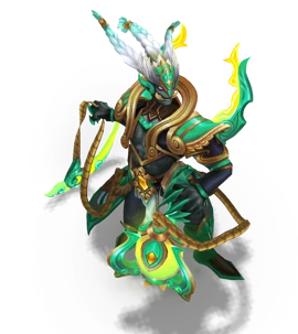 Lunar Emperor Thresh Emerald chroma