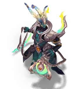 Lunar Emperor Thresh Turquoise chroma