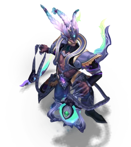 Lunar Emperor Thresh Obsidian chroma