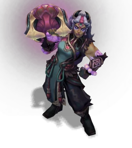 Snow Moon Illaoi Obsidian chroma