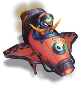 Astronaut Corki Ruby chroma