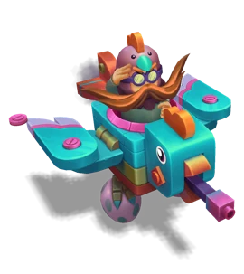 Brick Toy Corki Turquoise chroma