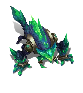 Blackfrost Rek'Sai Emerald chroma