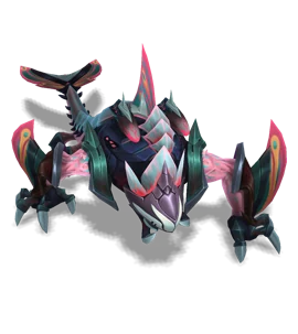 Primordian Rek'Sai Rose Quartz chroma