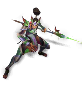 Faerie Court Kalista Emerald chroma