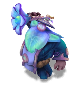 Spirit Blossom Bard Turquoise chroma