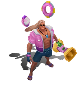 Pool Party Taric Rose Quartz chroma