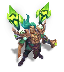 Taric Luminshield Peridot chroma