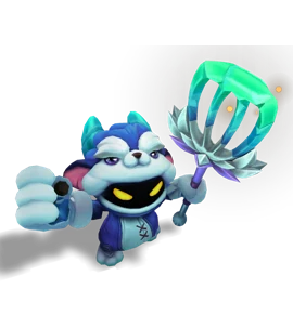 Furyhorn Cosplay Veigar Aquamarine chroma