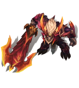 Dragonslayer Trundle Ruby chroma