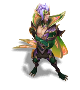Dragonmancer Rakan Emerald chroma