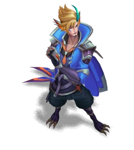 Battle Academia Rakan Sapphire chroma