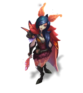 Elderwood Xayah Ruby chroma