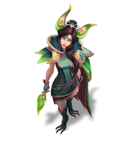 Brave Phoenix Xayah Emerald chroma