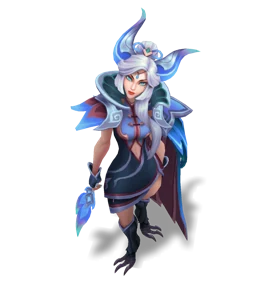 Brave Phoenix Xayah Sapphire chroma