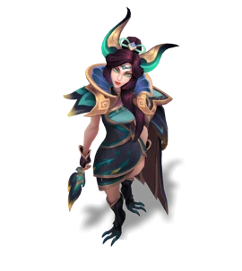 Brave Phoenix Xayah Obsidian chroma