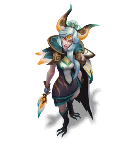 Brave Phoenix Xayah Golden Tiger chroma