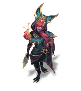 Arcana Xayah Obsidian chroma